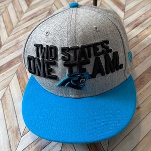 New Era Panthers Hat Two States One Team Snap Back